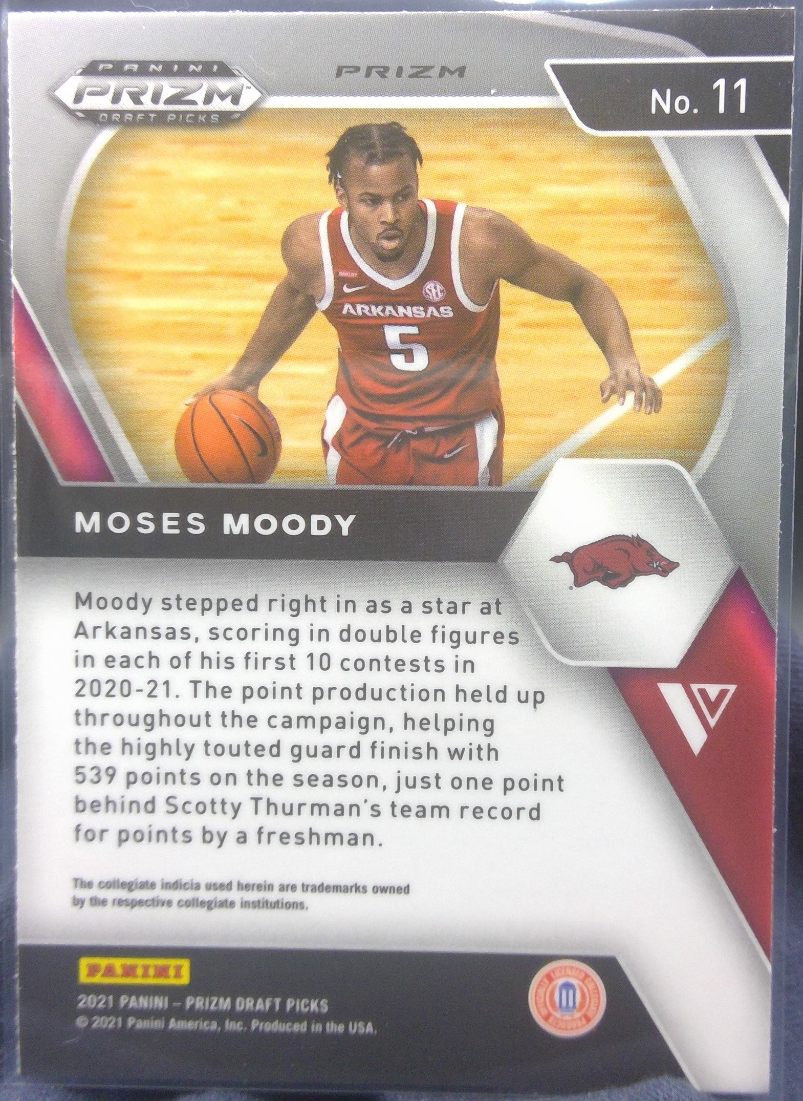 Moses Moody #11