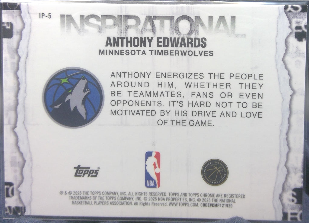Anthony Edwards #IP-5