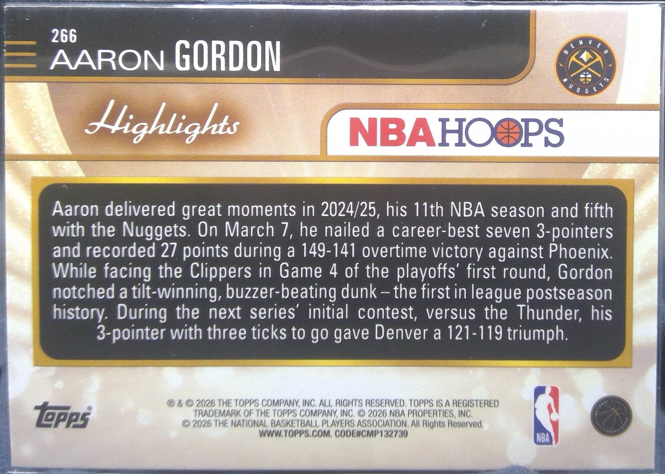 Aaron Gordon #266