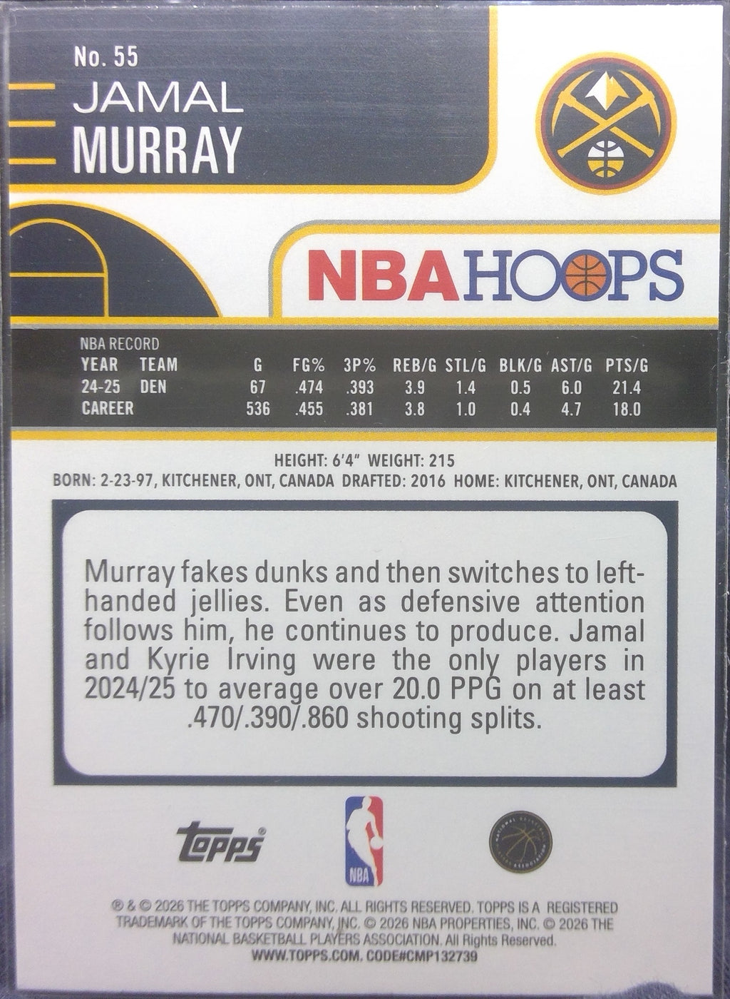 Jamal Murray #55