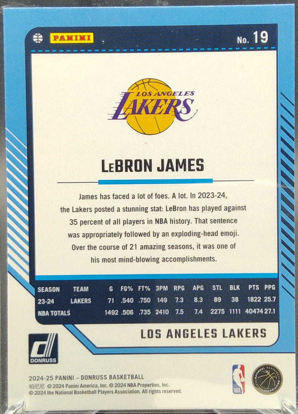 LeBron James #19