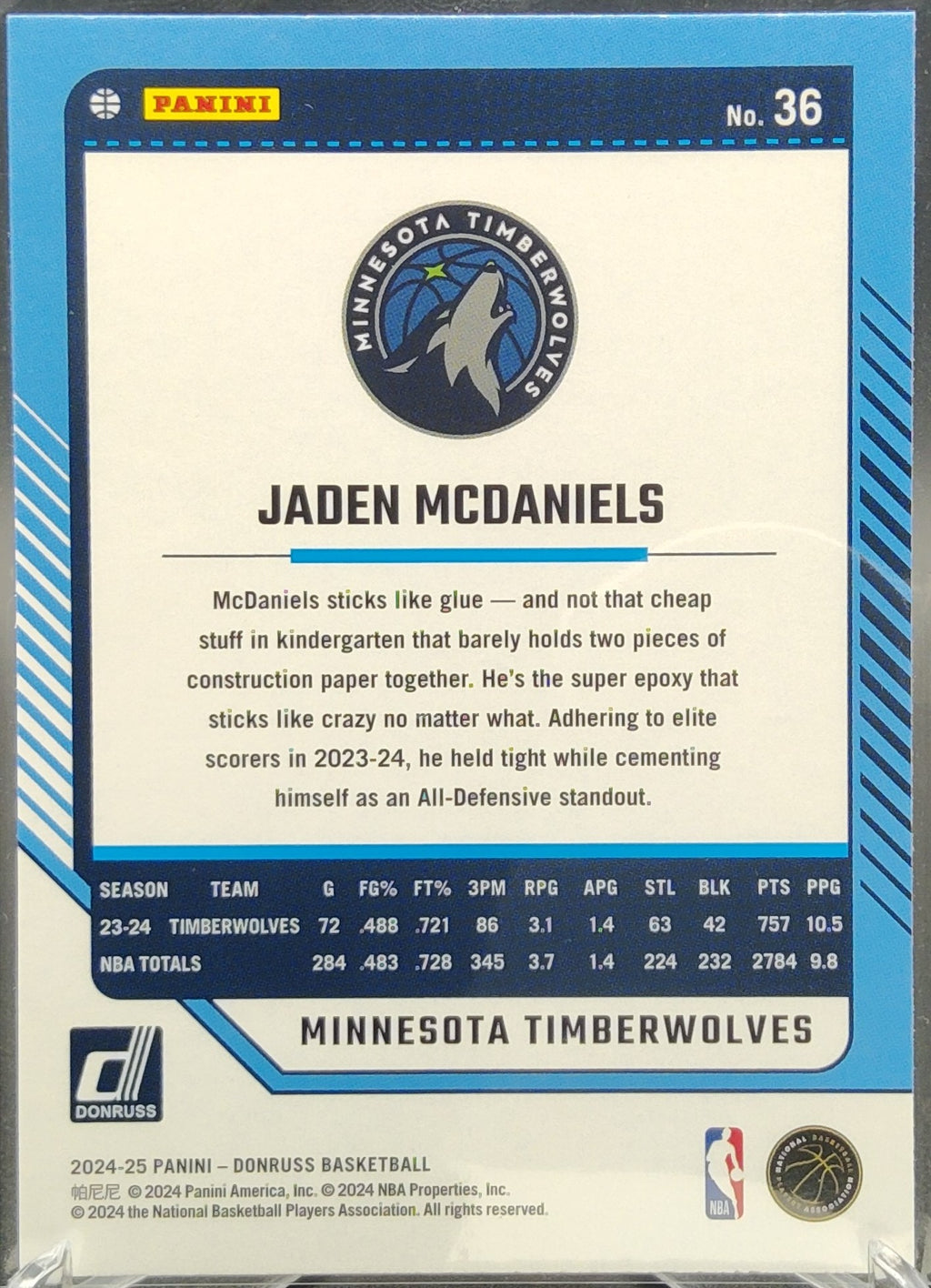 Jaden McDaniels #36