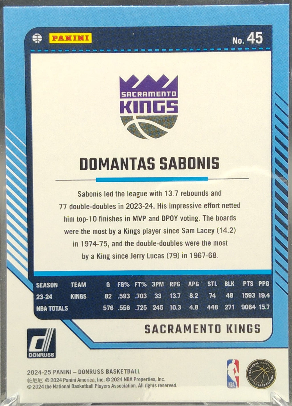 Domantas Sabonis #45