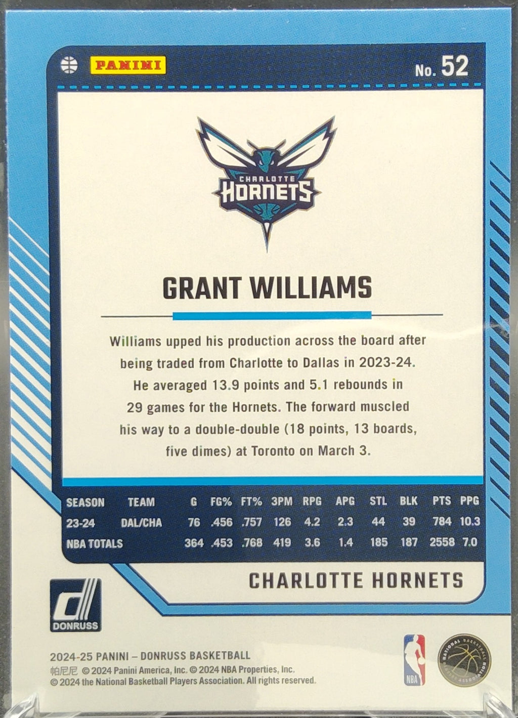 Grant Williams #52