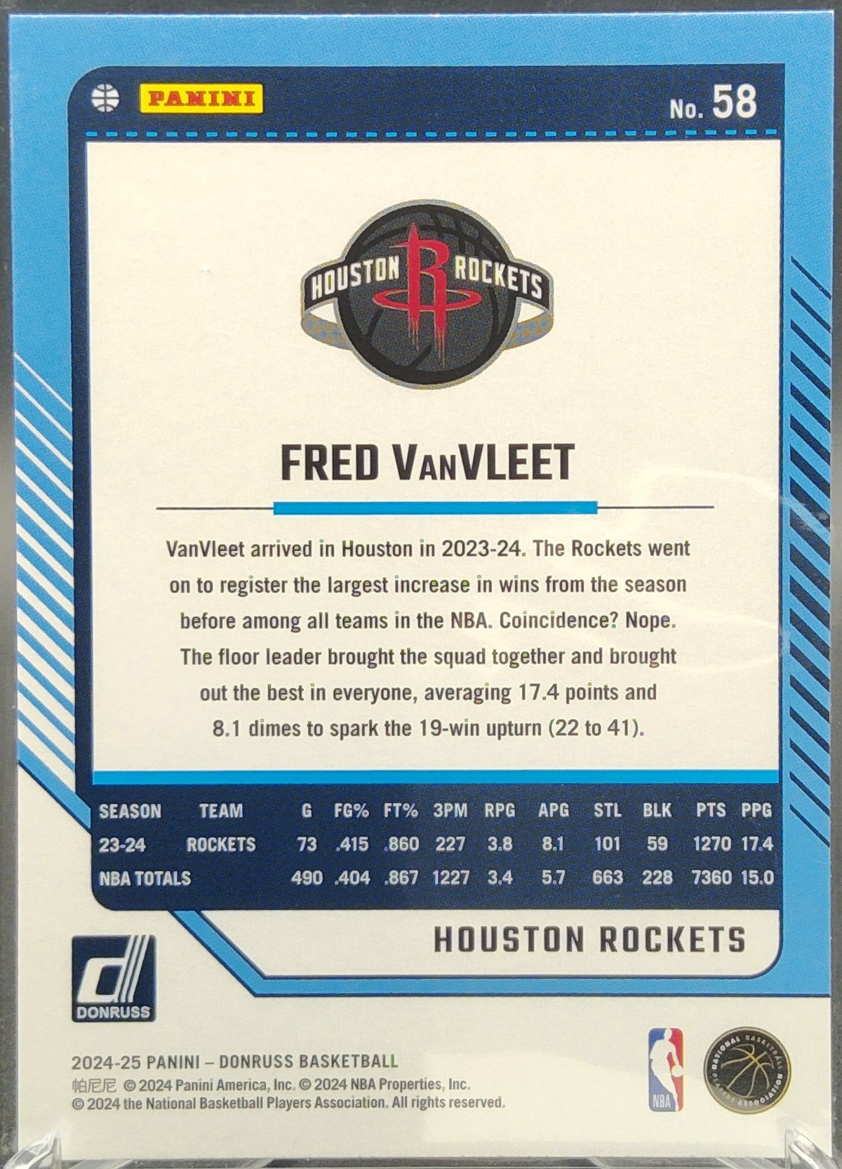 Fred VanVleet #58