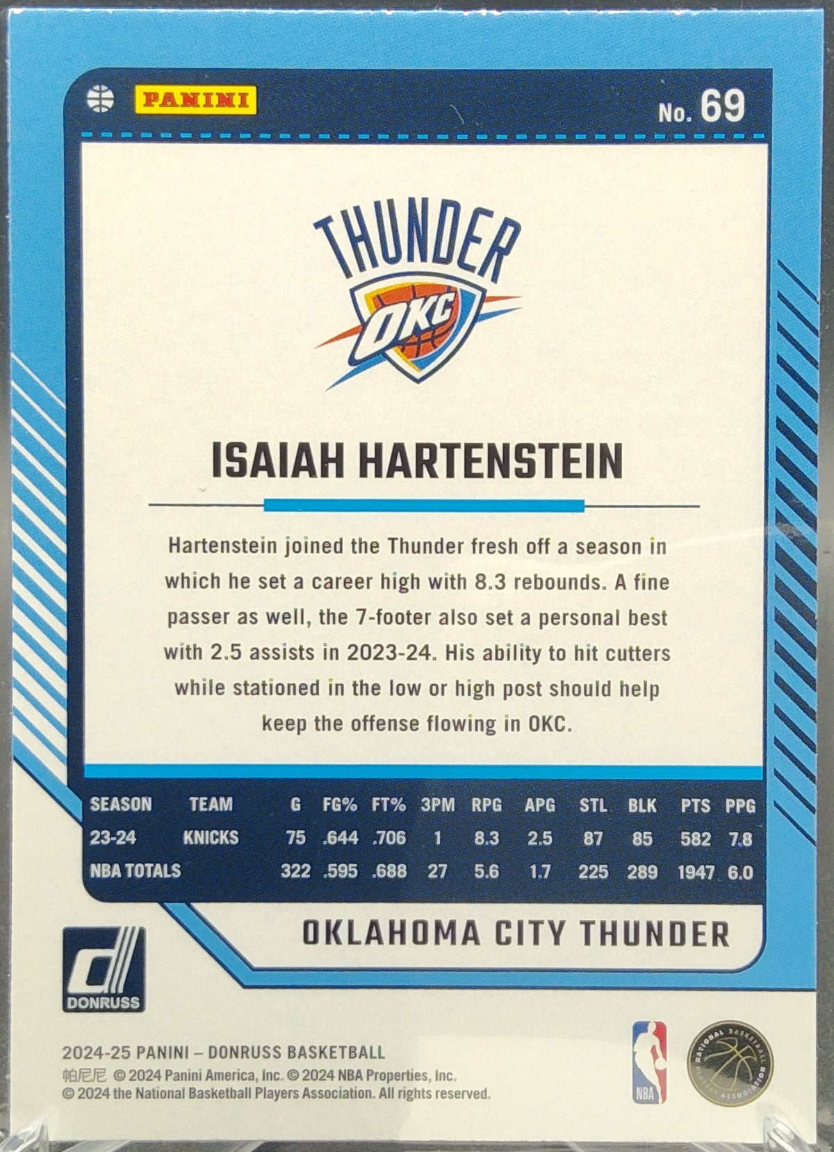 Isaiah Hartenstein #69