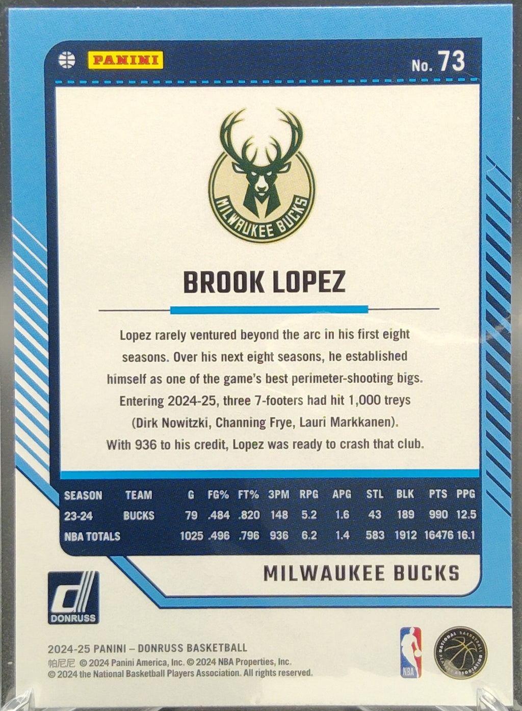 Brook Lopez #73