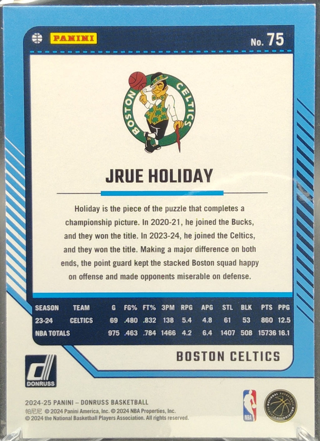 Jrue Holiday #75