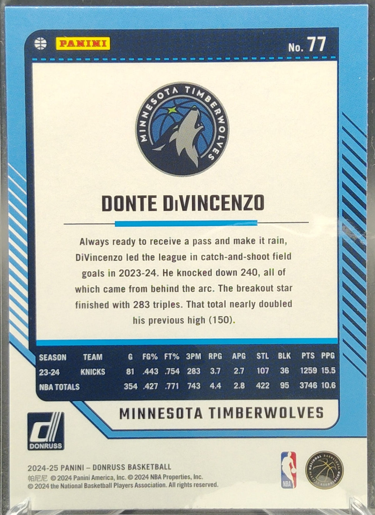 Donte DiVincenzo #77