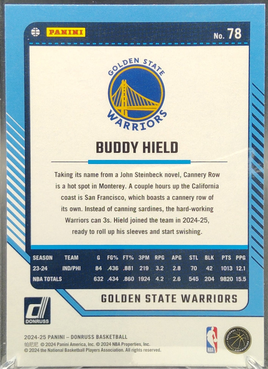 Buddy Hield #78