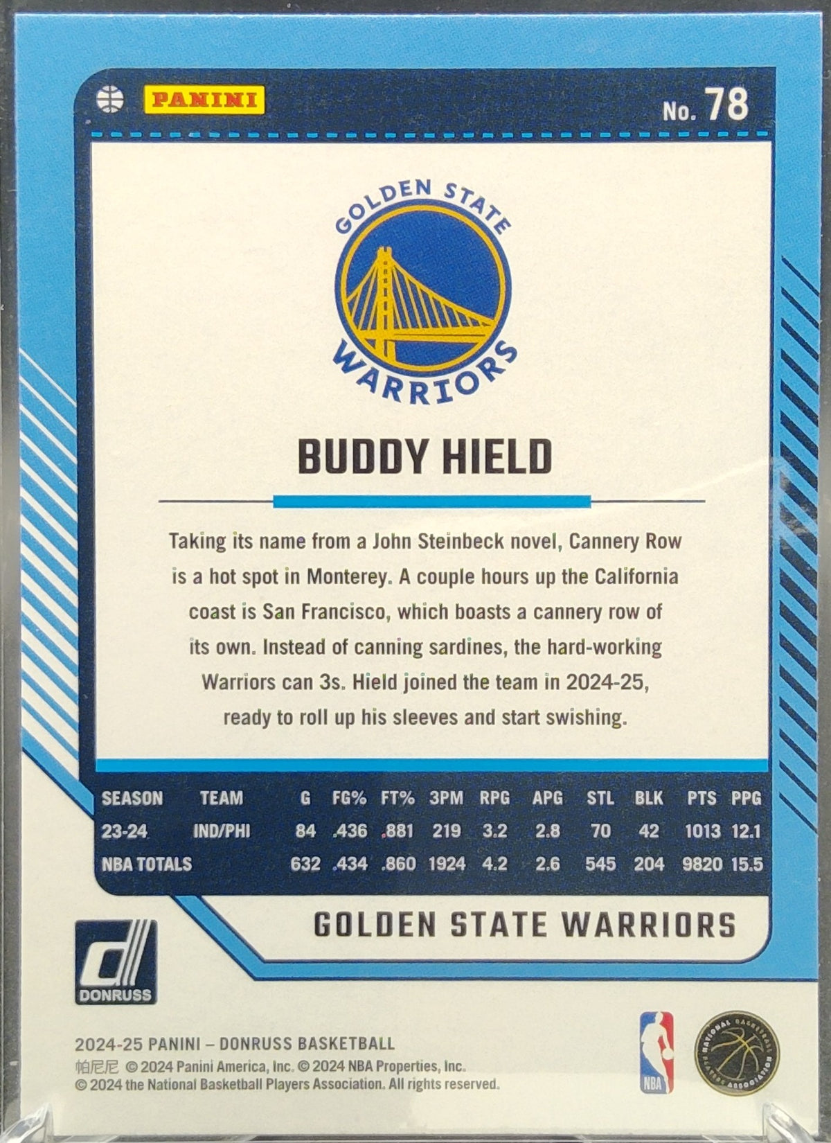 Buddy Hield #78