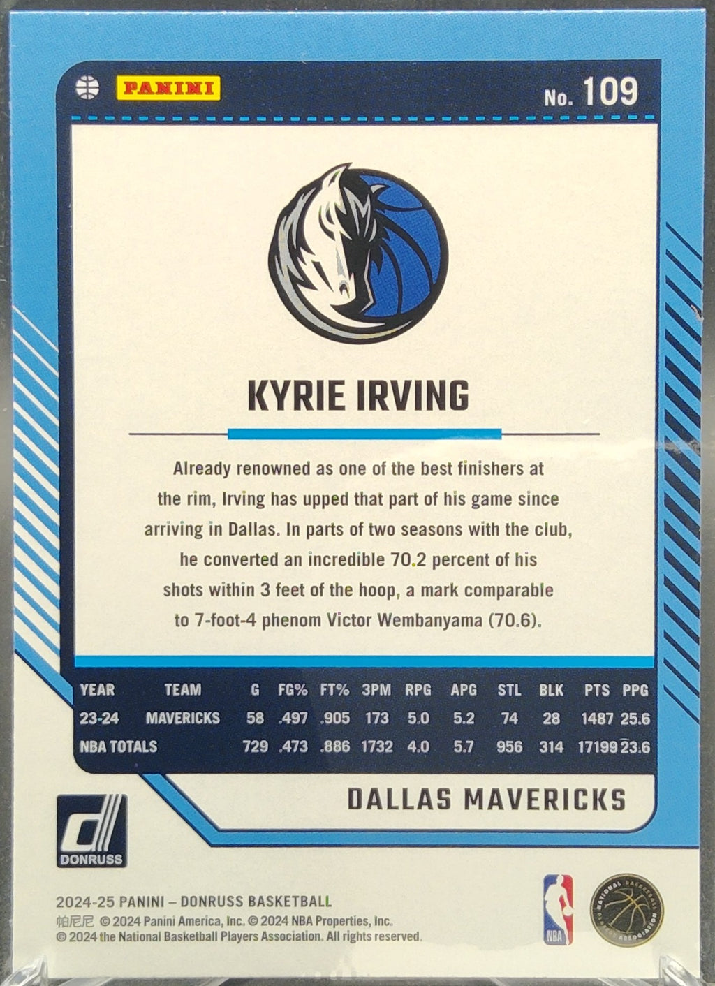 Kyrie Irving #109