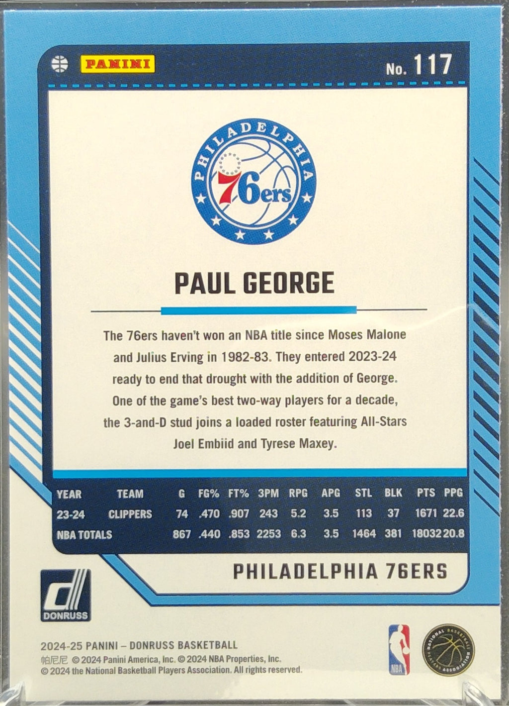Paul George #117