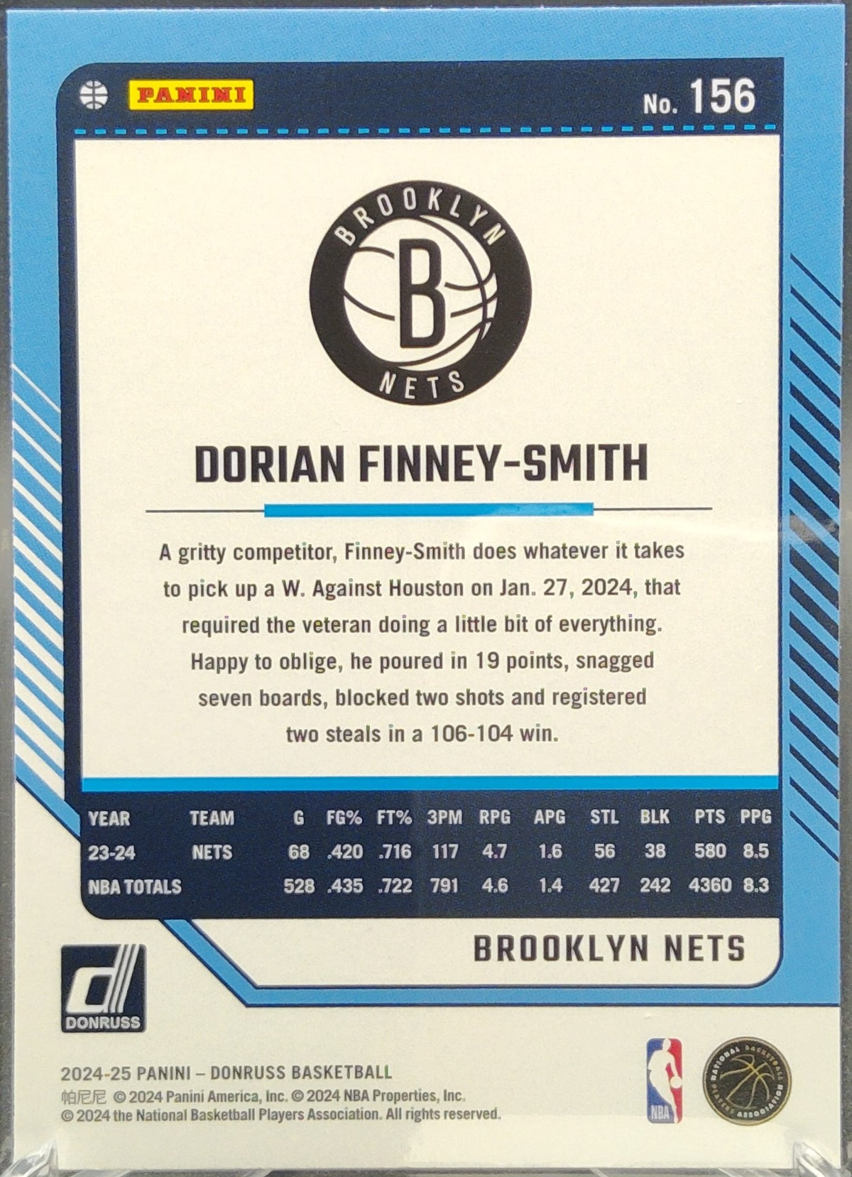 Dorian Finney-Smith #156