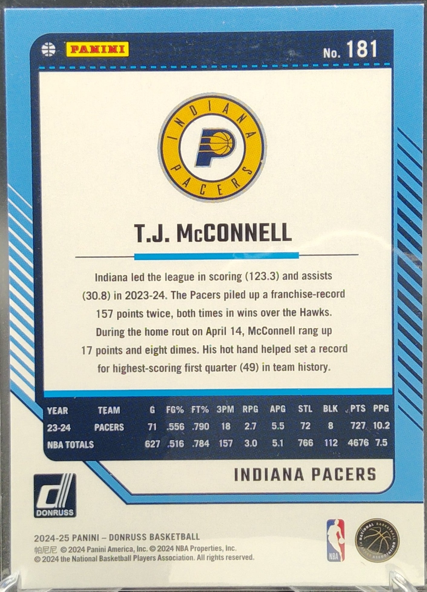 T.J. McConnell #181