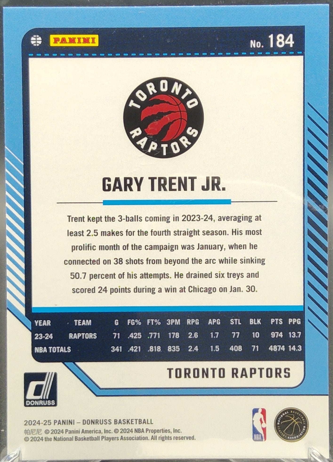 Gary Trent Jr. #184