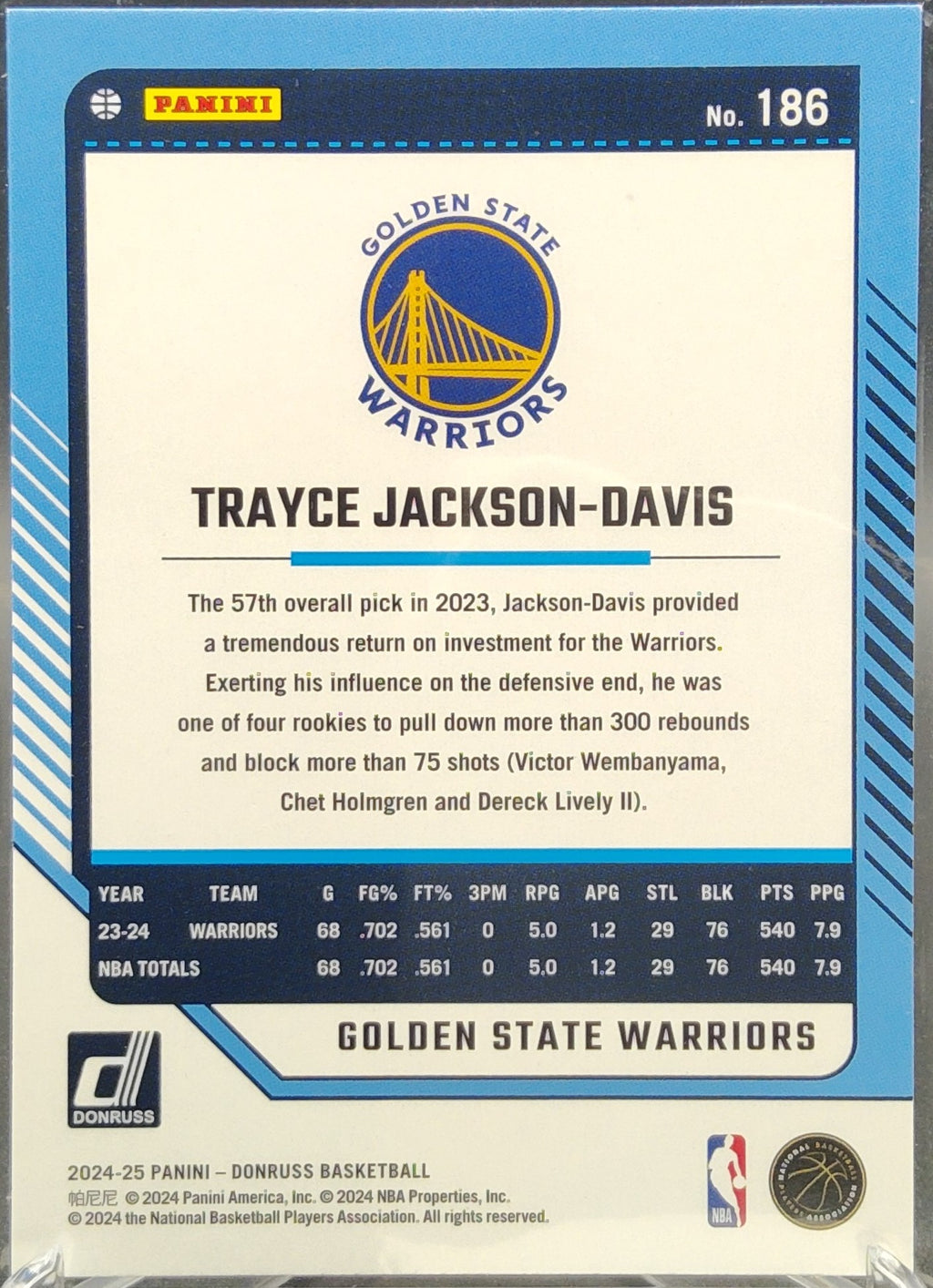 Trayce Jackson-Davis #186