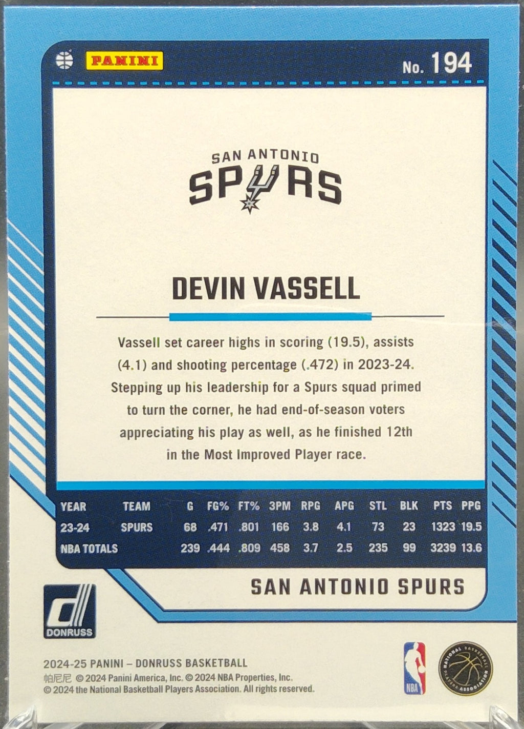 Devin Vassell #194