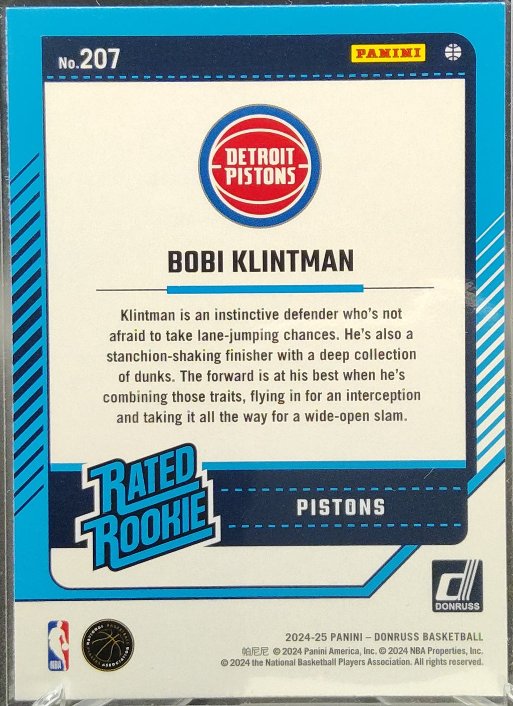 Bobi Klintman #207