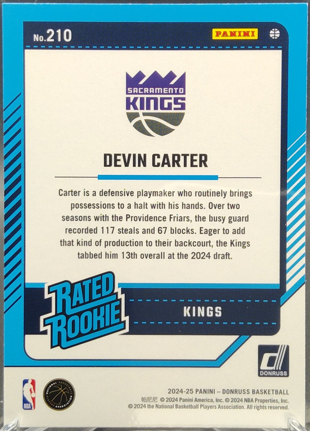 Devin Carter #210