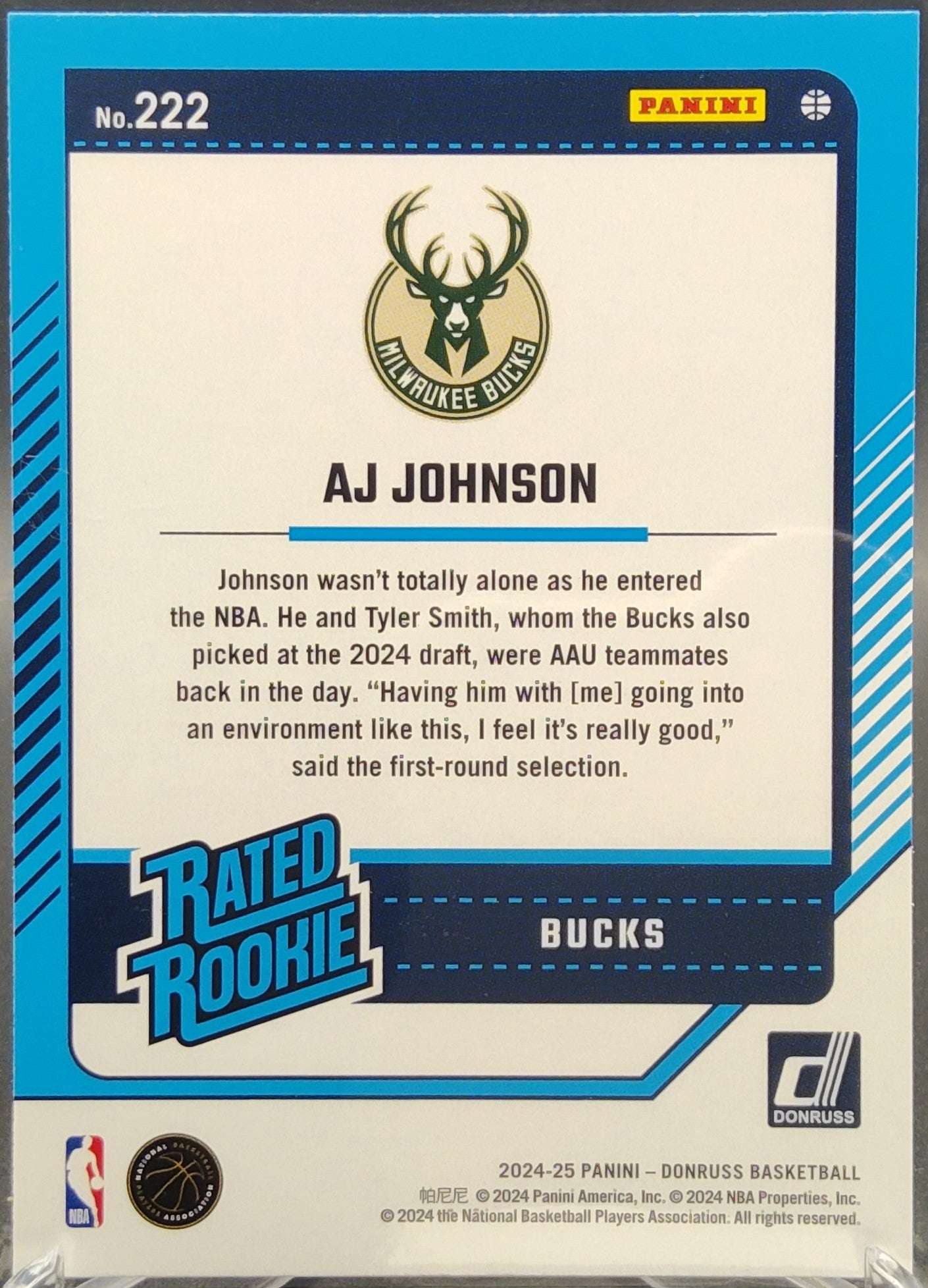 AJ Johnson #222