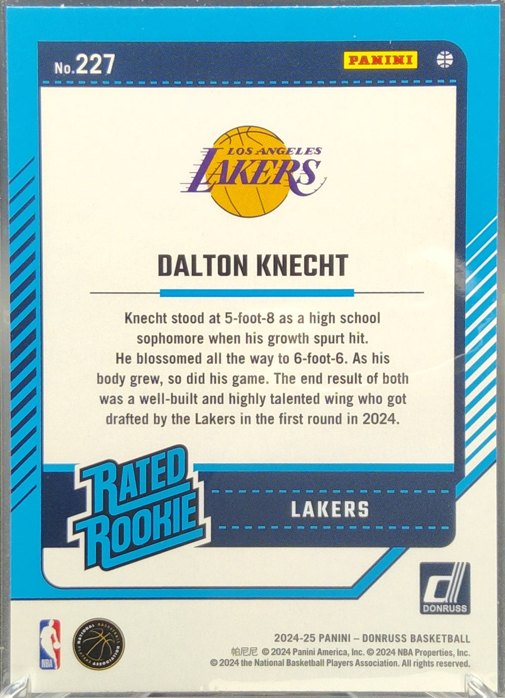 Dalton Knecht #227