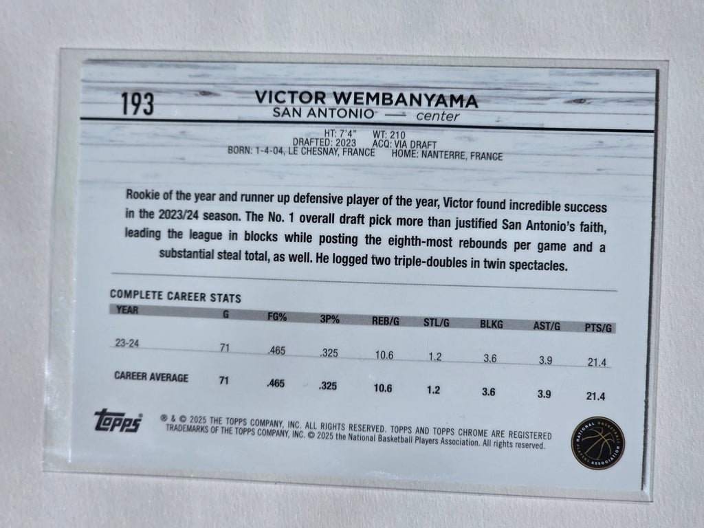 Victor Wembanyama #193